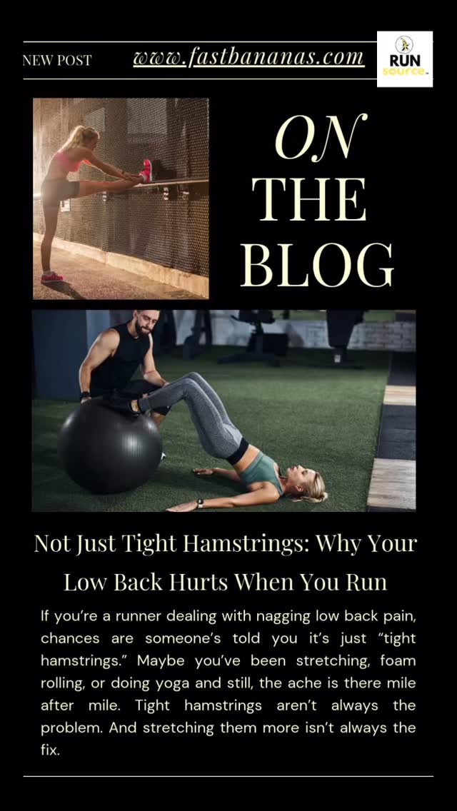 New blog!
https://www.fastbananas.com/post/not-just-tight-hamstrings-why-your-low-back-hurts-when-you-run
#runsource#running#blog