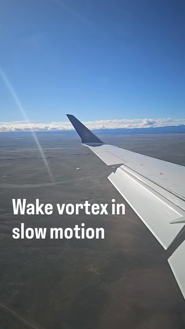 Catching a glimpse of the invisible forces that keep us flying.
.
🏷 #wingvortex #crj900 #windowseat #flyingview #flight