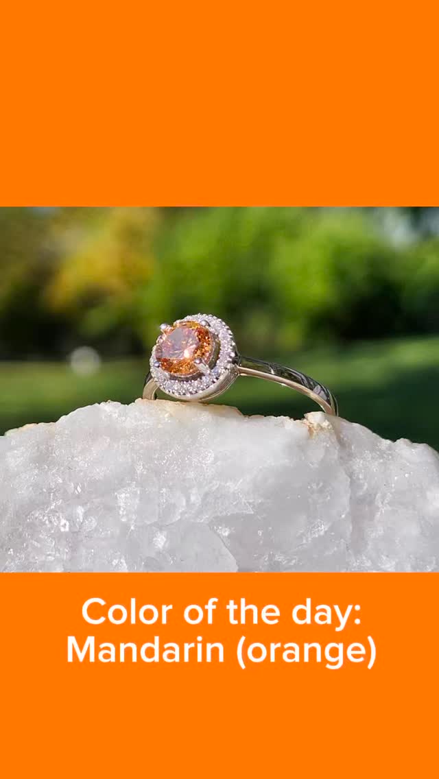 Color of the day: Mandarin (Orange). We have a huge selection online at www.myheritagegems.com #mandarin #orange #gems #jewelry #sterlingsilver #studearrings #necklace #rings #bracelet