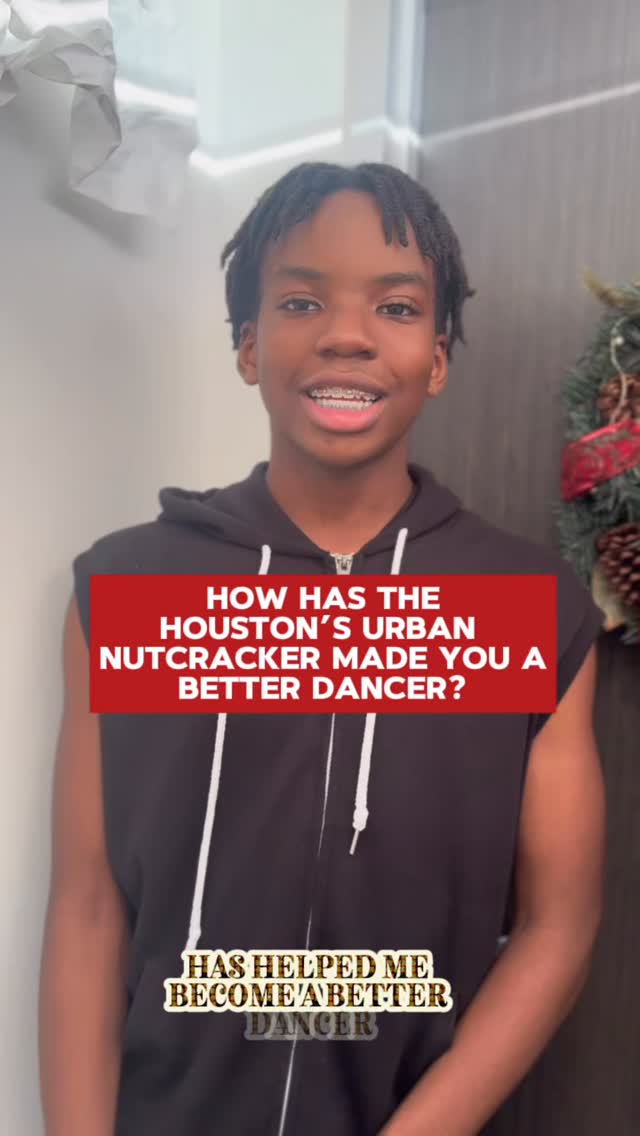 We are so excited to showcase our incredible cast this year! ✨
Houston’s Urban Nutcracker is more than a holiday production and bigger than a community outreach program, it’s truly a family. A family of dancers, actors, musicians, and creatives who grow together, rehearse together, and share in the excitement of bringing this magical show to life.
🎬 Hear from our cast!
Listen as Gabriel, Brayden, and Preston share their experiences in Houston’s Urban Nutcracker — from unforgettable friendships to the joy of performing onstage.
Each July, we host citywide auditions for ages 6 through adult. Many cast members return year after year, and others join us for the first time, but the feeling of family and community grows stronger every season. ❤️
From the young to the young-at-heart, we are deeply grateful for our Urban Nutcracker community. We invite you to support these talented dancers, actors, choreographers, and special guest companies as they share their gifts of dance, theater, and music with you.
🎟 Join us December 20–21 at the Stafford Center!
Tickets are still available at HoustonUrbanNutcracker.org.