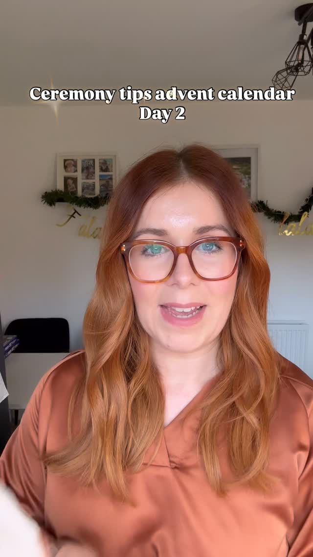 Chocolate for me - ceremony tips for you! It’s time for day ✌🏼 of your new favourite advent calendar! 💖
.
Today we’re talking pre ceremony playlists and it may be controversial but I said what I said about who the decision maker is! 👀
.
Don’t forget to save and share to remind you and I’ll see you tomorrow for more ceremony advice (and chocolate! 😋😋)
.
#cotswoldscelebrant #warwickshirecelebrant #gloucestershirecelebrant #ceremonytips #weddingceremonytips