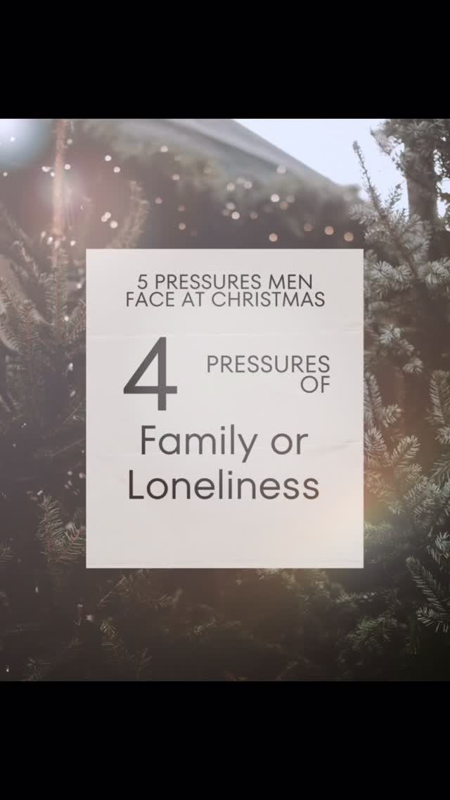 Christmas can highlight whatever feels tender.
For some men, it’s family stress. For others, it’s the emptiness of not having anyone to go home to.
Both can feel like being pulled in opposite directions – overloaded or unseen.
If you feel out of place this time of year, that doesn’t make you broken.
There’s strength in naming what’s hard.
Then, you can take action to bring things back under your control. Listen to this real for simple to follow actions that you can implement this Christmas.