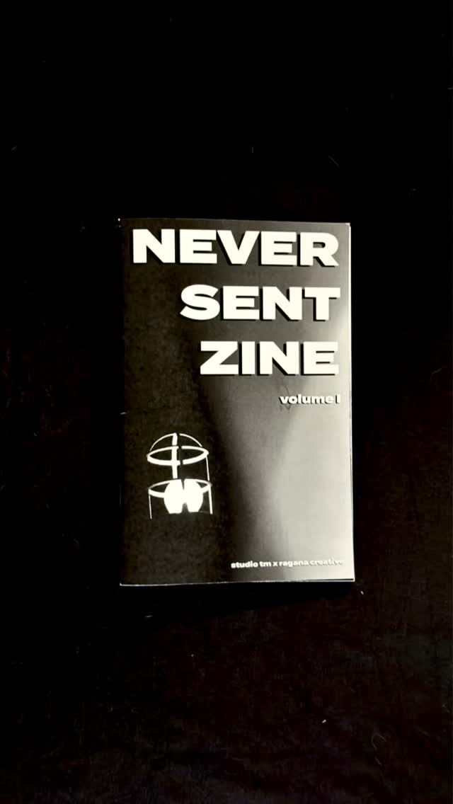 never sent zine volume III is here !!!! pre-order 🔗 in bio !!!!