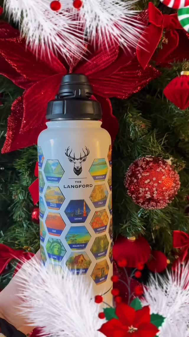 🎄✨ We don’t want a lot for Christmas… There’s just one thing they’ll need…
A gift that lasts a lifetime and follows every adventure…
The Langford Bucket List Bottle! 🌍💦
No wrapping stress, no wondering what to buy —
Just the perfect present for travellers, trail lovers, memory makers and wanderlusters.
Collect stickers. Collect moments. Collect the world. ✨
Give the gift that keeps on exploring.
🎁❤️ The Langford – the only thing on the wish list this year!
Order yours now while stocks last www.thelangford.co.uk
#TheLangford #BucketListBottle #TravelGift #PerfectPresent #ChristmasGifts #GiftIdeas #TravelEssentials #AdventureAwaits #WanderlustLife #ExploreMore #MemoryMaker #TravelLovers #UniqueGifts #ShopSmall #TravelGear #LangfordTravel