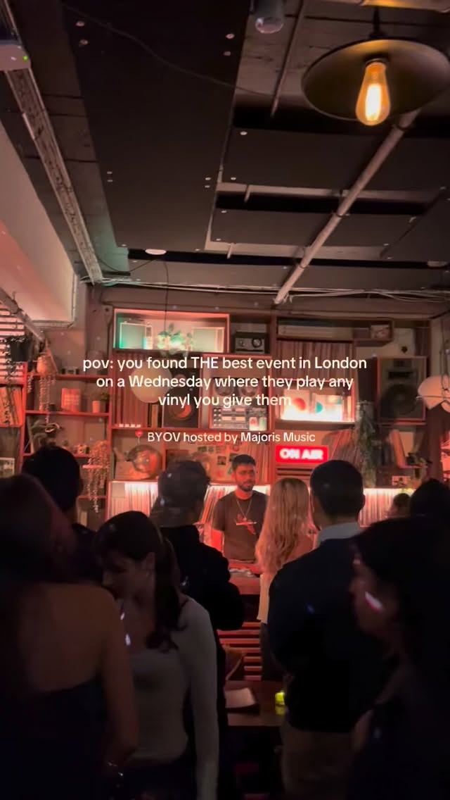 The last BYOV of the year is this Wednesday 3rd December 💿
Join us for our 2025 send off. Let’s make it a big one.
📍 Cafe1001
#vinyl #wednesday #london #shoreditch #prince