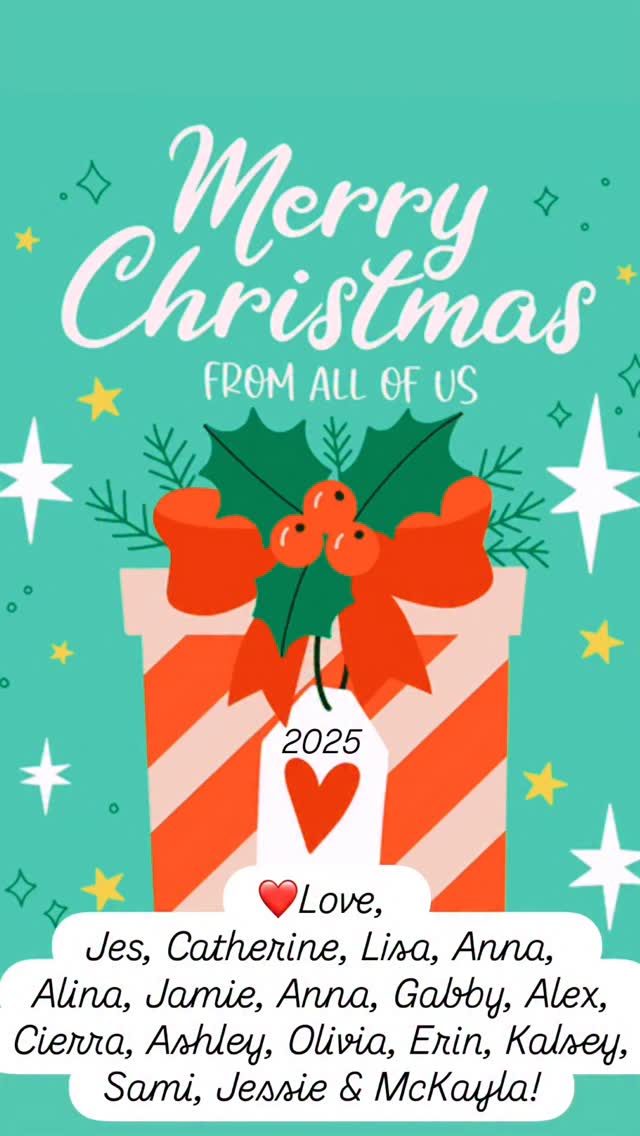 FROM OUR FAMILY TO YOURS- MERRY CHRISTMAS!!❤️🎄❤️