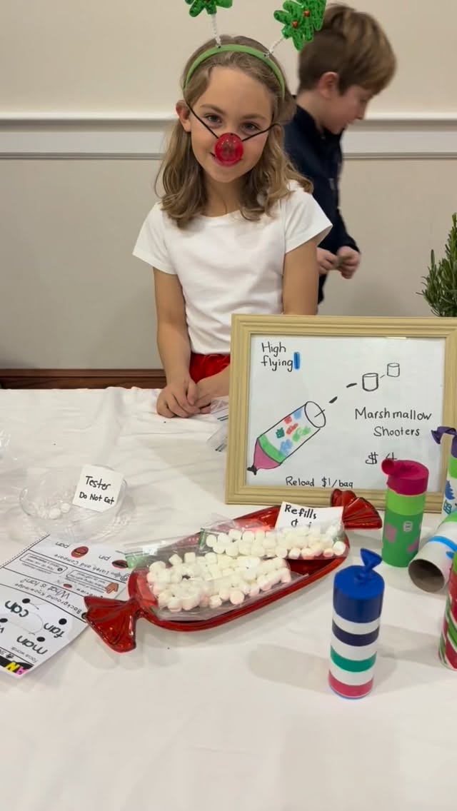 āļøāØ It really was a marshmallow world at ACCA today!
Our first snow day of the season arrived just in time for our second annual Christmas Handicraft Fair ā and what a joyful celebration it was!
Our student makers filled the room with handmade treasures and Christmas cheer. From marshmallow shooters to cozy pillows, kingfisher ornaments, origami hearts, bracelets, candles, play dough, keychains, slime, popcorn, baked cookies, cupcakes, muddy buddies and so much more.
Students and parents wandered table to table shopping, supporting one another, and celebrating the work of their fellow craftsmen. This simple tradition is becoming one of our most cherished ā a chance to cultivate creativity, careful work, entrepreneurship, and generous giving.
Our young artisans were encouraged to donate a portion of their sales to Angel Tree Christmas through Project Belong.
Great work Kingfishers, what an impressive display of talent.
#classicalchristianeducation #classicalchristianschool #truthgoodnessbeauty #alexandriavirginia #heartsoulmind #craftsmen #christmas #christmascraftfair