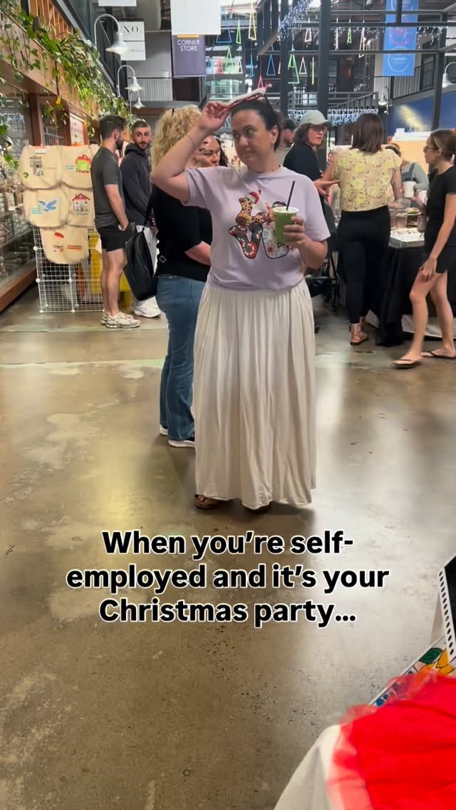 Small biz Christmas party: I approved the leave, set the budget, ordered the catering and still showed up late. 🎄😂
👉 Comment: What does your Christmas party look like this year?
👉 Tag another small biz who needs this laugh 😂
👉 Share this with someone else if they have the same headcount as me (aka… one)
#christmasparty #selfemployed #partyforone