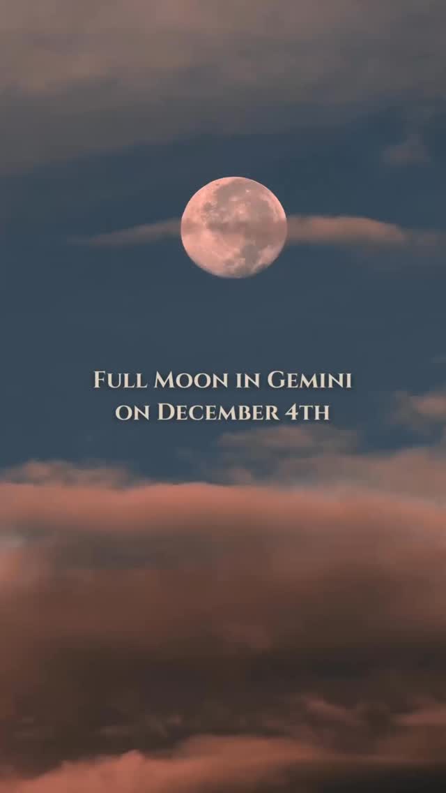 The Full Moon in Gemini brings a rush of clarity — the kind that arrives when your mind finally catches up with your intuition.
This is a moon of communication, truth, perspective shifts, and mental liberation. What’s been swirling in your thoughts begins to crystallize. Conversations you’ve avoided may surface, misunderstandings clear, and insights land with surprising precision.
Gemini energy wants movement: new ideas, new connections, new narratives.
It invites you to question the old stories you’ve been repeating and release the mental clutter that keeps you stuck.
Under this moon, curiosity becomes a healing tool. Follow the threads that interest you, notice what sparks excitement, and let your thoughts lead you toward possibilities you haven’t considered.
This Full Moon also illuminates duality.
Two truths can exist at once. You can feel uncertain and still know what to do. You can love something and outgrow it. You can hold both sides of a situation without choosing immediately. Let the space between perspectives guide you to deeper understanding.
Full Moon message:
Clear your mind. Speak from your center. Let your truth reshape the path ahead. 🌕
#fullmoon #fullmoongemini #gemini #sagittariusseason #empyrealastrology