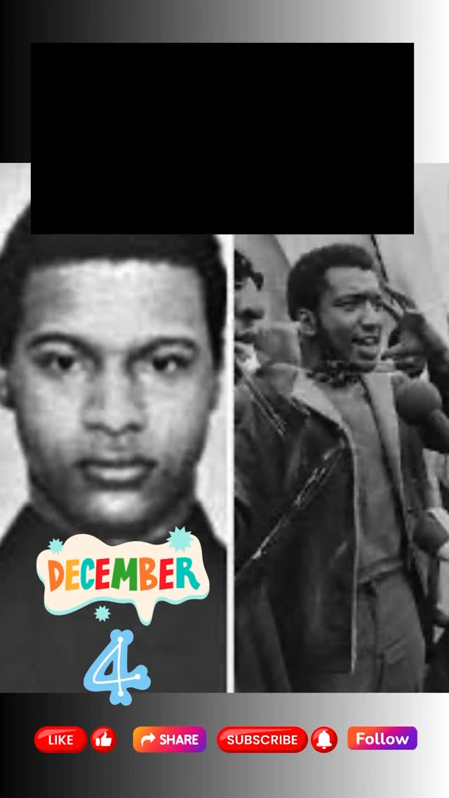 Today in black history with Zozo
#blackpanther #blackhistory #zoeyandzandersguidetosuccess #frankhampton #markclark