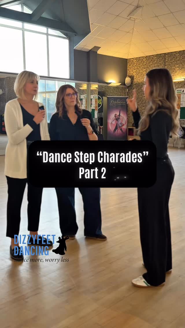The second instalment of Dance Charades! 😜
We love these ladies and their sense of humour and fun and that’s exactly what they bring to their classes at Dizzyfeet 😍💃🎶
Come and meet the team, check out the studio and feel what Dizzyfeet Dancing is all about 💃🎶🕺🪩
📍24/7 Fitness, Downend Road, Fareham PO16 8TS
🗓️ Sunday, 4th January
⏰ 1:00pm Absolute Beginners • 2:30pm all other levels
✍️ Sign up via the link in bio or DM us and we’ll send it to you 👌
“Dance more, worry less” in 2026 💙
Dance classes • dance lesson • ballroom dance • Latin dance • learn to dance • how to dance 🪩