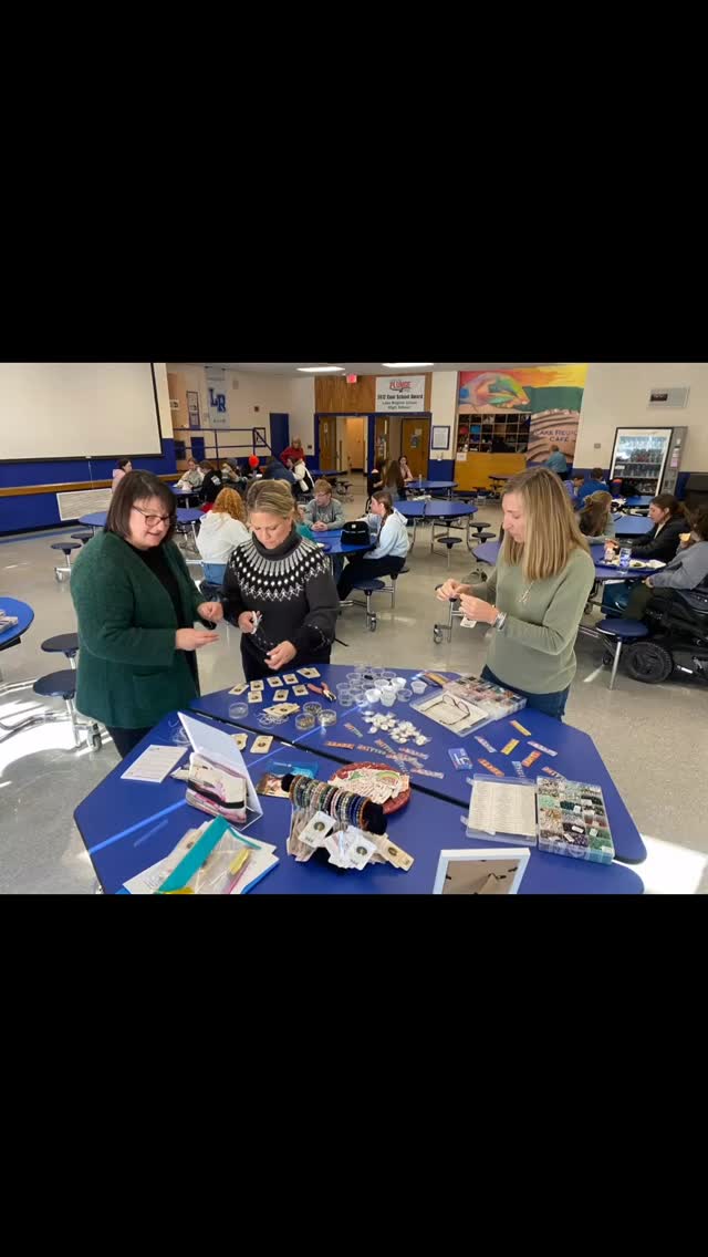 Yesterday I spent some time with students at Lake Region High School having conversations, holding space and encouraging. ❤️ Be gentle with yourselves and know you are loved.