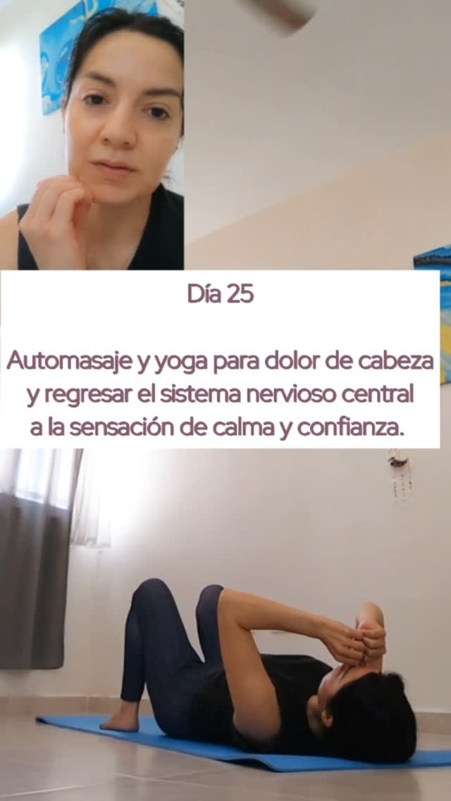 Día 25 me dolía mucho la cabeza y sentía mi sistema nervioso alterado. Agradezco mucho tener estas herramientas integradas a mi vida por que me han ayudado a regular mi sistema nervioso y sostener mi salud no perfecta pero más estable. Cuando estamos en una situación donde nuestro sistema nervioso se siente en peligro necesitamos darle esos espacios de contención y seguridad. La respiración diafragmática, el automasaje basado en digitopuntura, el yoga y movimiento somático ayudan muchísimo. Gracias 🫶🏻
#breathwork #respiracionconsciente #mindfulness #yoga #automasaje #digitopuntura #medicinachina #saludmental #relax #meditation #gorearmoniza #dolordecabeza