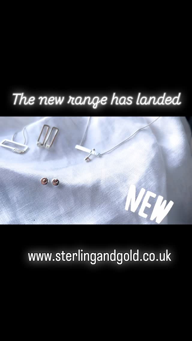 New arrivals are live, limited stock available on the website.#handcraftedjewellery #sterlingandgold #supportlocalbusiness #artisanjewellery #shoplocalni