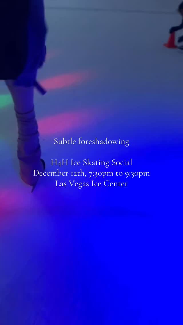 Need a break after final exams? Ice skating for the H4H night is exactly what we needed⛸️🤍
Join us on December 12th, 7:30-9:30pm, find the perfect way to end the semester!❄️