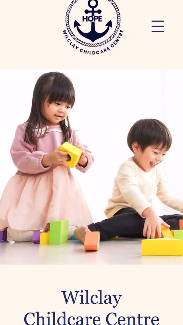 Hope Wilclay Childcare Center has launched its new website and we are in love 😍 Check out this great location today and join the waiting list.