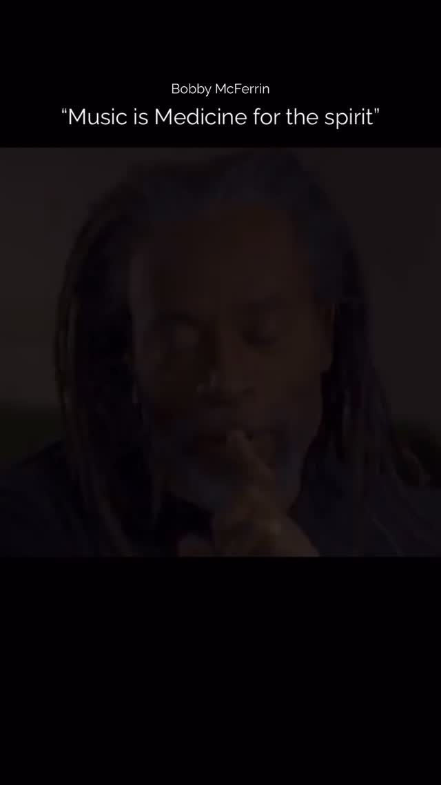 Interview with Bobby McFerrin
About the importance and healing powers of music.
Medicine for the body, music for the spirit.
“Music can move people to make important changes in their lives, music is a healing balm.”
Inspired by #spotifywrapped , walking down my music-memory lane and appreciating all artists out there. 🌞
#bobbymcferrin