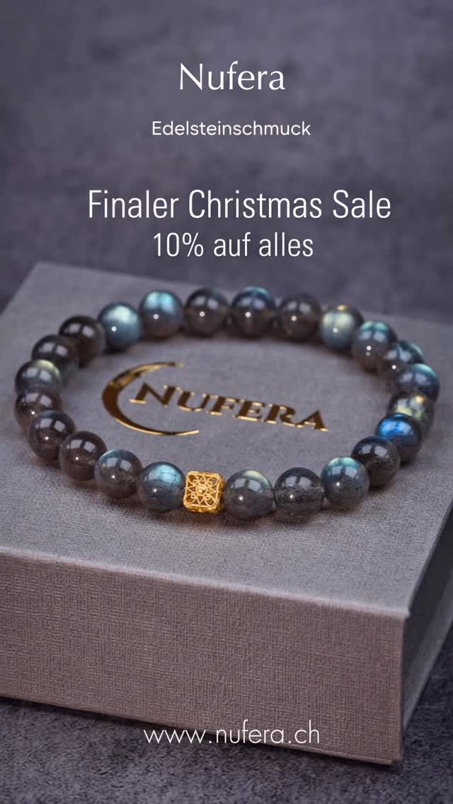 ✨ Christmas Special bei Nufera ✨
Schenken Sie zu Weihnachten mehr als nur Schmuck – schenken Sie Bedeutung.
Ob als Geschenk für sich selbst oder für einen geliebten Menschen:
Jedes Schmuckstück von Nufera vereint zeitlose Schönheit mit der natürlichen Energie ausgewählter Edelsteine.
Ein Geschenk, das nicht nur schmückt, sondern auch für Ausgleich, Inspiration und innere Stärke steht.
👉🏻 www.nufera.ch✨
🎄 10 % Weihnachtsrabatt auf alle Schmuckstücke
⏳ Nur für kurze Zeit
#Geschenkidee
#Weihnachtsgeschenk
#Handgefertigt
#Schweiz
Edelsteinschmuck