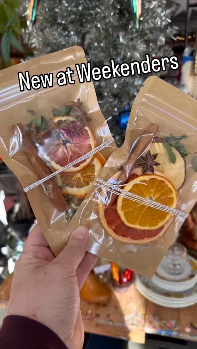 New this week at Weekenders.
Simmer Pot packs
Candy Re-stock and new treats
New Plates too!!