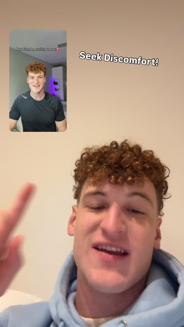 Seek Discomfort in 2026!
The life you want is in the conversations you’re avoiding.
#seekdiscomfort #growth #personalgrowth #contentcreation #contentcreatorjourney