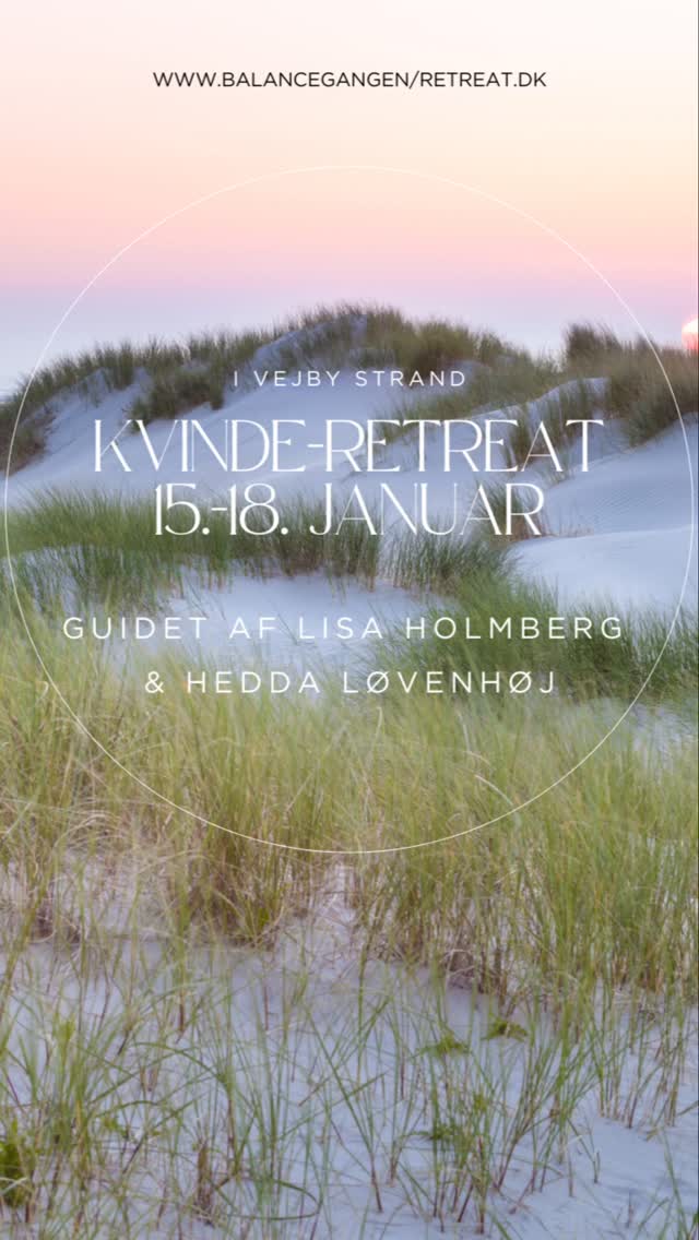 Vi går ind i et nyt år fyldt med forventninger, planer og ønsker… Måske er det tid til at opfylde et ønske til dig selv? ✨
Vores kvinderetreat 15.–18. januar giver dig en kærlig, styrket og rolig start på 2026.
Her venter dig:
💚Antiinflammatorisk mad og fermenterede lækkerier
💚Guidede meditationer og rolige stunder
💚Smuk natur og terapeutisk bevægelse
💚Fællesskab med andre kvinder
Giv dig selv tiden og rummet til at lade op, mærke roen og starte året med energi og balance.
Pladserne er begrænsede – haps dig en allerede i dag!
Vil du høre mere om retreatet eller komme med på vores online infomøde d 28. december kl 16, kan du skrive JA TAK, så sender jeg et link 💚