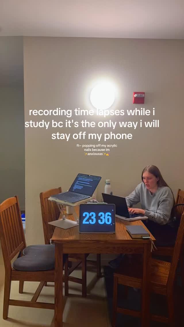 part 2 | more grinding, we have 2 more finals lefts - i LOVEE 😵💫 a semester systemmm .. Shoutout all the
baddies in the quarter system who were done last week
#ucberkeley #study #timelapse #finalsweekgotmelike #justagirl #finals #studentlife