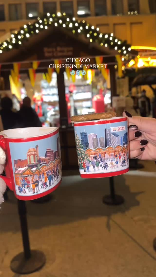 Everything we ate at the Christkindlmarket in Chicago!!! 🇩🇪☕️🧀
- Hot cocoa is a MUST. plus I love this year’s mug
- Potato & Cheese and Beef Pierogi
- Raclette Sandwich
- Nutella Fried Dough Bites
#chicago #chicagofood #christmasmarket #chicagofoodie #chicagoeats