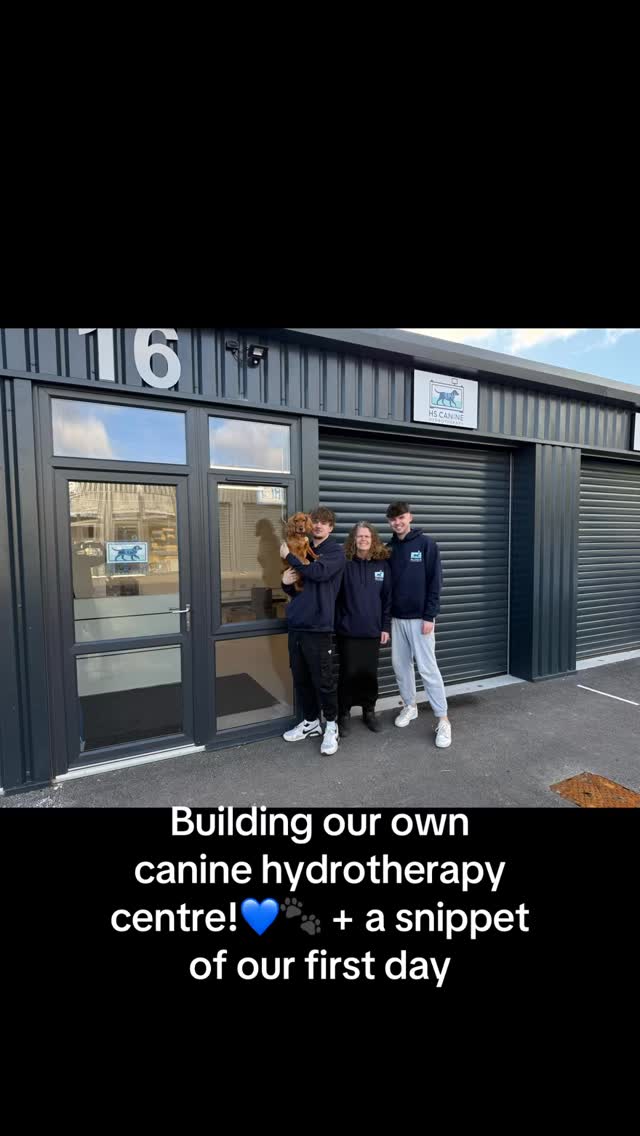Our doors are officially open! 🎄
What an early Christmas gift we’ve achieved!
We’re so excited to welcome everyone this week to our brand new centre, HS Canine Hydrotherapy, where we now offer hydrotherapy for both dogs and cats. We look forward to treating your pets in our amazing new premises.
I’d like to thank everyone for all the support and help we’ve received along the way. A very special thank you to my dad — I truly can’t thank him enough for all the hard work he has put into the unit. We’re so proud to finally show everyone what we’ve been working on!
📅 To book an appointment, please contact:
📞 07384 778397
📧 contact@hscaninehydrotherapy.com
We can’t wait to welcome you and your pets 🐾