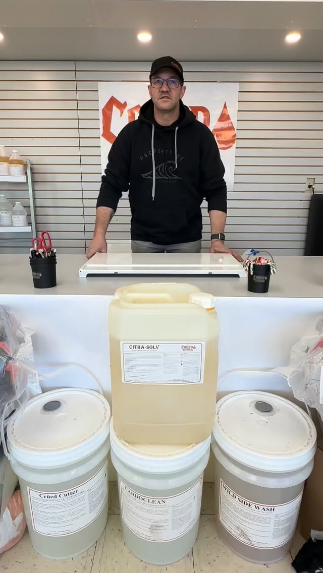 Very first video, I want to start learning more about the degreasing products I have to offer and what they can do thought we could all learn together. I promise the videos will get better. Please follow and share.