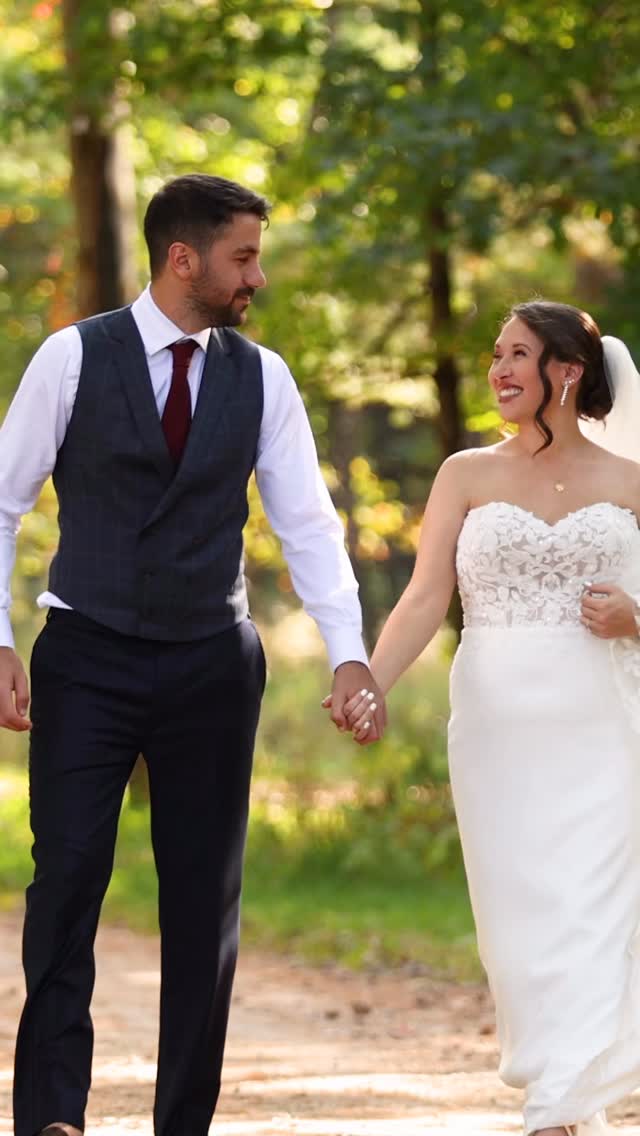 Jessie & Aviv ✨ Their love story began at @campchi, where they met at summer camp as kids. They returned to Camp Chi for their beautiful wedding, bringing their loved ones to where it all began! 🥂🏕️
