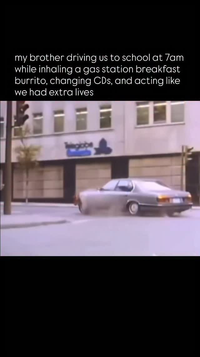 His Geo Prizm never stood a chance…
#familyhumor #siblingsbelike #millennialmom #millennials #parentinghumor