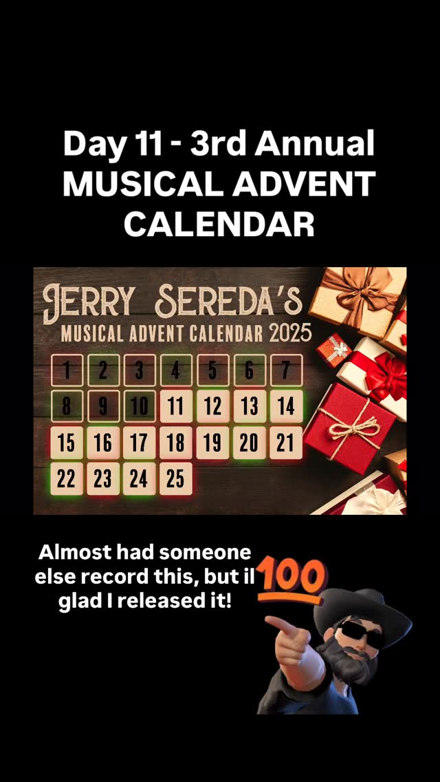 Day 11 - My Favorite Sin. Co-written with Troy Kokol and Duane Steele this was one that was fun to write and sing!
Are you enjoying the musical advent calendar?
#indigenousmusic #countrymusic #jerrysereda #manitobamusic #canadiancountry