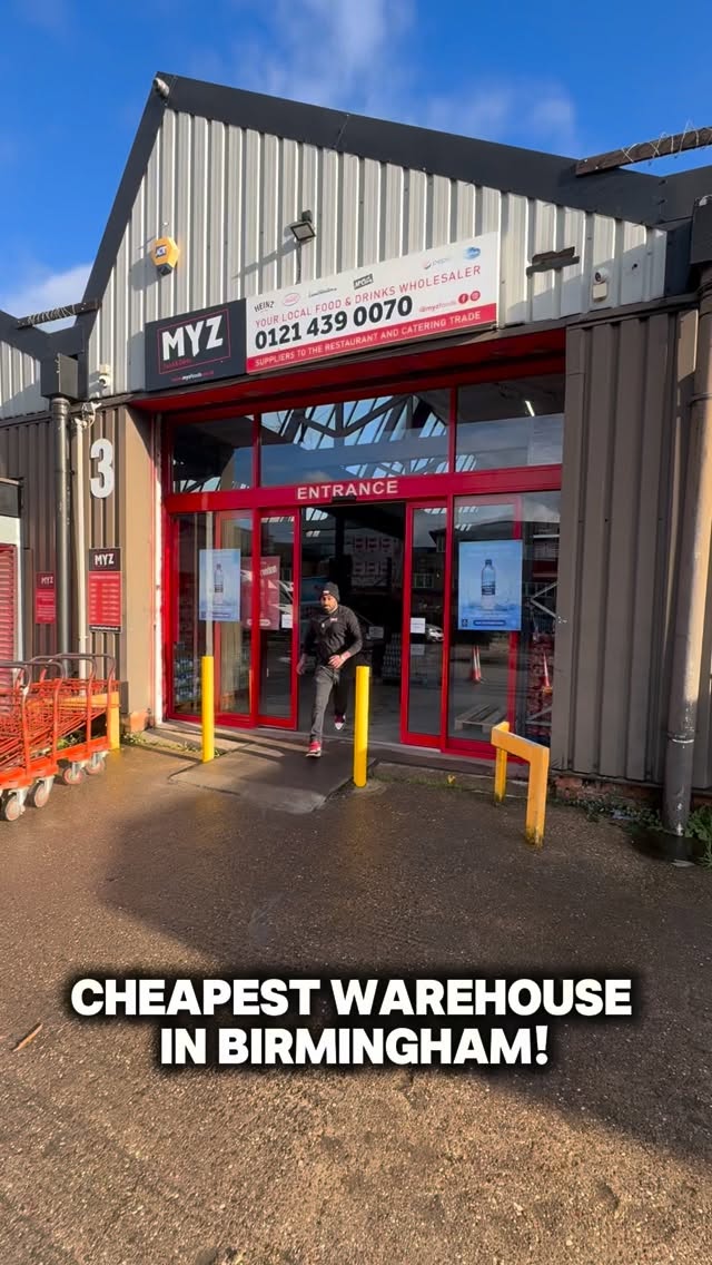 PRICE MATCH! CHEAPEST WAREHOUSE IN BIRMINGHAM!
#myzfoodanddrinks #birmingham #warehouse #cashandcarry #pricematch