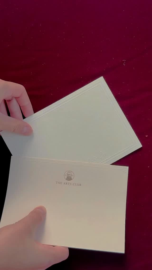 A classic thank you note still does what digital can’t, it makes a moment feel intentional. For gifts that need a personal touch, a handwritten line goes further than any message on a screen.
Thank you notes by The Card Co.
Quiet. Considered. Perfect for writing your message.
Enquire or customise, visit us at DIFC, GD4, Level B1.
#TheCardCo #WeddingPlanning #Journal #WeddingStationery #ModernInvitationDesign #FoilStamping #VogueBridesInspired #StationeryInBloom #LuxuryInvitations #LuxuryStationery #Dubai #DIFC #CardCoLuxury #Stationery #2025WeddingTrends #2025Brides #WeddingInspiration #BespokeStationery #LuxuryWeddingInvitations #CustomWeddingInvites #ThankYouNotes #StationeryDesign #WritingCulture #GiftNotes #UAEBrand #DubaiStationery #Festive #SeasonalGreetings