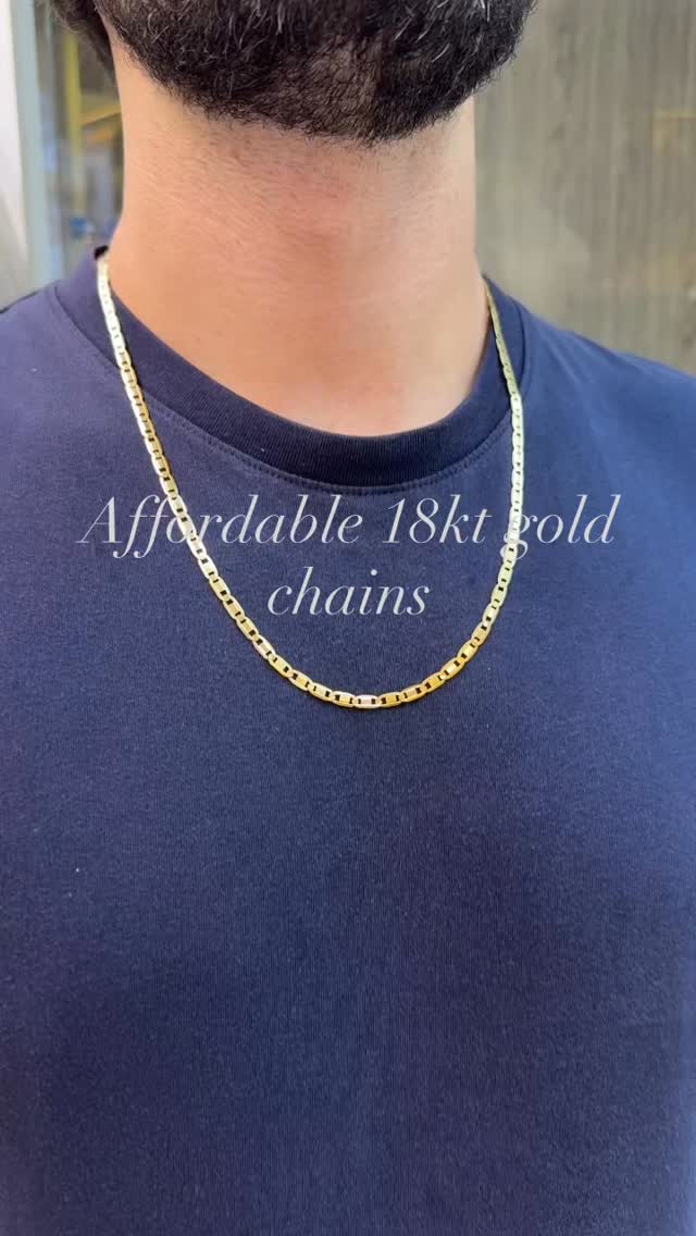 More affordable options for anyone who wants to wear an 18kt gold chain this holiday season 🎄
#herenkettingen