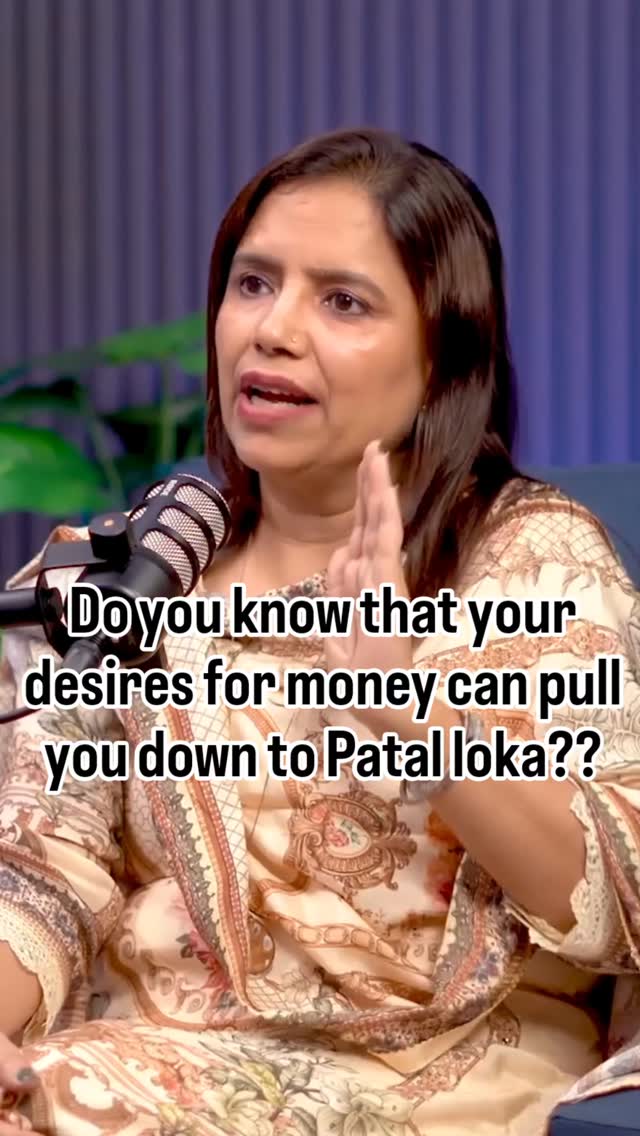 Higher realms of wisdom and cosmic consciousness which can make Heaven also look small and meaningless
Higher realms and lower reals are all divided basis once karma
In this video and elaborate podcast Dr UshaBhatt describes how a soul falls further and down to patiala of desires and converts from bad to much worse and turns evil
There are 7 lokas down under the earth
called Bhoo loka and lokas underneath
starting with Patala
As paap turns dense there's more and more accumulated wealth
for more watch full podcast
on our channel
follo us on the cosmic connect
START YOUR SPIRITUAL JOURNEY TODAY ✨️
#thecosmicconnect #youtubeshorts #soulpath #karma #ancestralhealing #asura #patallok