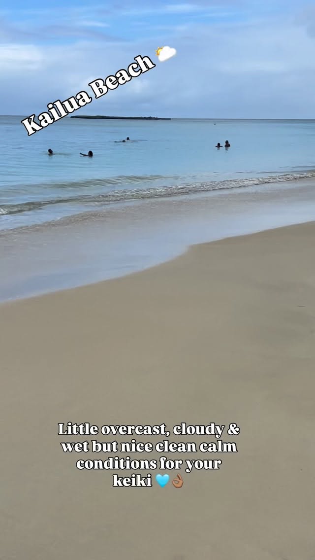 🌧️Rainy days in Hawaiʻi = glassy ocean magic ✨
Oftentimes in Hawaiʻi, rain means calm, clean & smooth conditions—making days like today perfect for taking your keiki to the beach.
✔️Yes, it most likely will rain again. BTW you will get wet at the beach anyways.
✔️Yes, the car will probably get a little wet & sandy.
✔️Yes less sun =a little chillier afterwards so bring a change of clothes or and extra dry towels.
But let’s be real—your keiki have been cooped up inside and are READY to move 🏃🏽
These glassy, small-wave days create a fun and safer environment for keiki to splash, explore, and burn off that pent-up energy. No wind, no Portuguese man-o-war, just calm water and lots of discovery.
Rainy days don’t mean staying inside—they can mean some of the best beach days 🤍🩵
Some Quick Tips:
👀 Active & constant supervision
🌊 Always stay close (within arms reach)
🧒🏽 Let keiki explore in the water in a safe way. Playing by the shoreline or in shallow water is perfect.
What’s your favorite rainy-day activity with your keiki? Let us know in the comments below👇🏽
#rain #rainraingoaway☔️💦 #beachlife #beachvibes #beachday #honolulu #hawaii #kailua #thingstodoonarainyday #watersafety #beachsafety #ocean #infant #toddler #kid #keiki