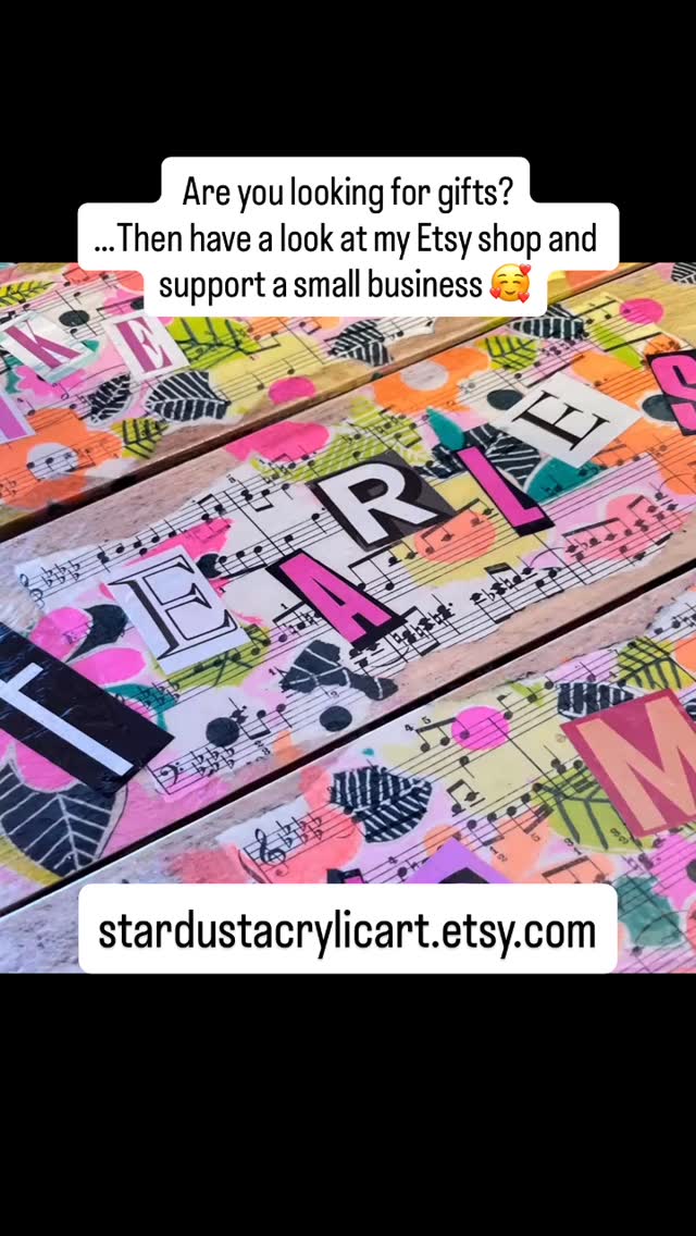 Are you all shopped out but still need a few more gifts?
Then have a look in my UK Etsy shop where you will find some great handmade gift ideas for sale, you never know, you could complete your shopping list, put your feet up and relax! …it’s worth a look! 😊
Head over to:
stardustacrylicart.etsy.com
#etsyselleruk #handmadegifts #supportasmallbusiness
