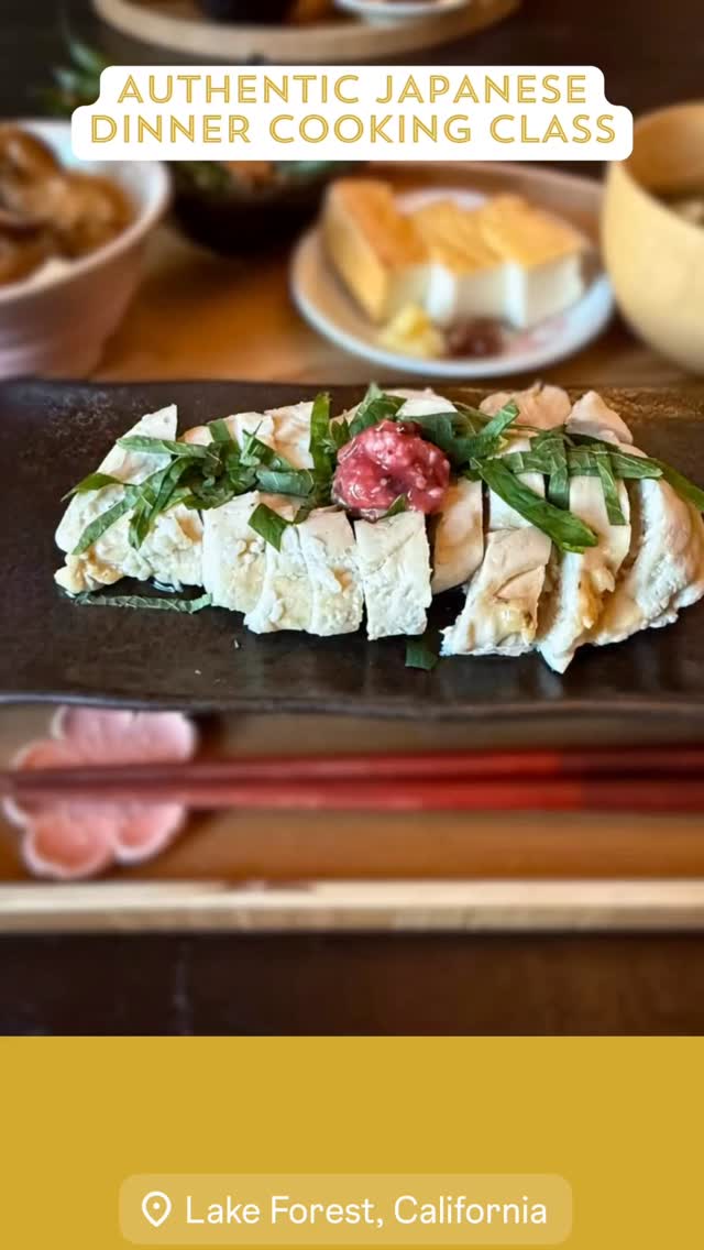 Forget instant powders and shortcuts. In my upcoming class, we are going back to the roots. We’re making Dashi from scratch with Kombu and Katsuobushi, grinding fresh sesame seeds for Goma-ae, and—the star of the show—preparing premium Jidori Chicken using the traditional power of Salt Koji.
It’s not just a cooking class; it’s a full sensory experience where you’ll learn why Japanese food tastes so good when made with care.
The Menu:
🍗 Steamed Salt-Koji “JIDORI” Chicken (Juicy & Gut-Healthy!) and Mushrooms
🥣 Authentic Miso Soup & Steamed Rice
🥗 Green Beans “Goma-Ae”, sweet sesame seed dressing
🍚🍵 Homemade Amazake with Match
Join me for this intimate dinner & workshop:
🗓 When: Friday, Dec 19 @ 4:00 PM
📍 Where: Taste Eatery, Lake Forest (OC)
🎟 Link in Bio to grab a spot!
#JapaneseCooking #JidoriChicken #CookingClassOC #LakeForest #IrvineFoodies #SaltKoji #GutHealth #AuthenticJapanese #OCEvents