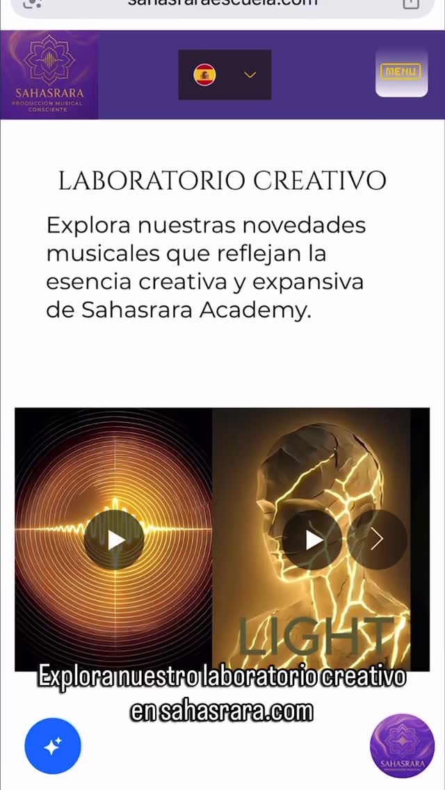 Explora nuestro laboratorio creativo en la web de Sahasrara. Un espacio donde la producción musical se une a la conciencia, la experimentación y el desarrollo del propio lenguaje sonoro. Aquí la técnica se aprende desde la práctica y la creatividad se cultiva con intención. Si sientes el llamado a crear música con sentido, este es tu lugar. Produce desde el alma.
🔗 https://www.sahasraraescuela.com/
multimedia
#SahasraraVibes #AtmaSahasrara