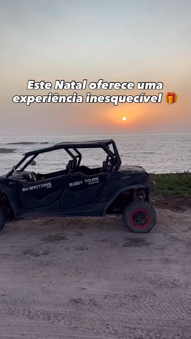 Este Natal, esquece os presentes de sempre.
Oferece algo que realmente fica na memória de quem amas 🎁💛
Com os nossos vouchers oferta, podes oferecer:
🌅 Pôr do sol inesquecível
🌿 Natureza e trilhos únicos
😄 Sorrisos genuínos
📸 Memórias para sempre
Vouchers validos por 1 ano. Enviado em formato físico ou digital. Tu escolhes!
Clica no link da bio e garante já o teu voucher!
#swemotions #buggytoursalentejo #sines #portocovo #alentejo #natalinesquecível