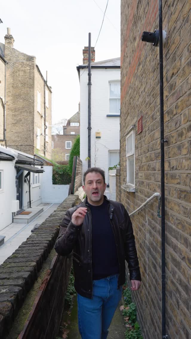 Is there steam coming from the boiler flu?