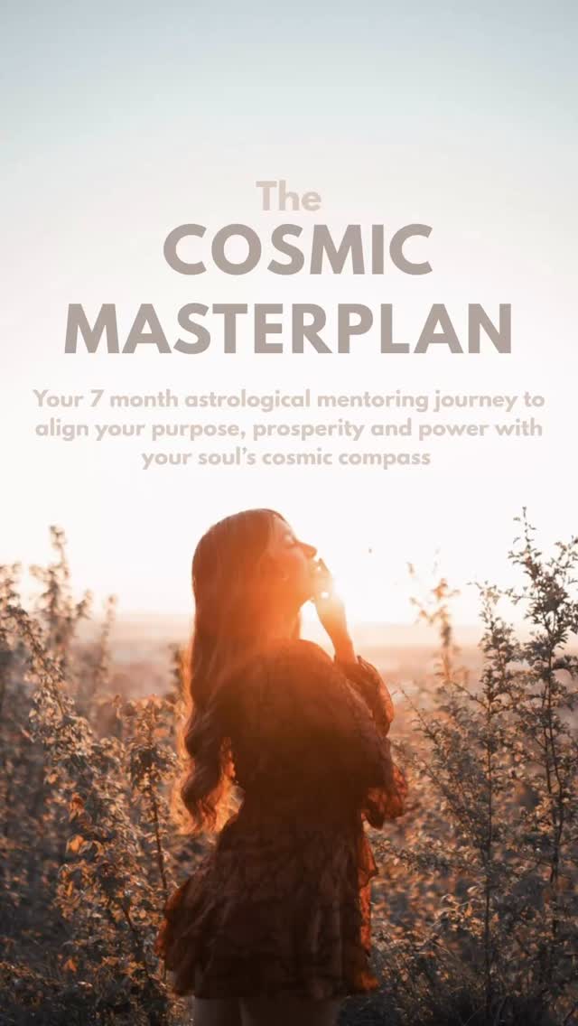 2026 is inviting you into a completely new chapter…
but you don’t have to walk into it blind.
Cosmic Masterplan is your 7-month guided journey to use astrology intentionally so the way you move through 2026 isn’t accidental, rather it’s aligned.
Early-bird is open now and works out to LESS than one yoga class a week: for a season of deep clarity, mentorship + embodiment*
If you want 2026 to feel different…
start it differently.
Join me to make 2026 bigger and better ✨
*You have access to Cosmic Sanctuary during the Masterplan which is home to on demand yoga including full moon flows, as well as exclusive astrology content, insights and journaling guidance to match the stars energy ✨✨✨✨
#2026astrology #consciousnessshift #consciousness #cosmicharmonypodcast #dailyastrology #intentional2026