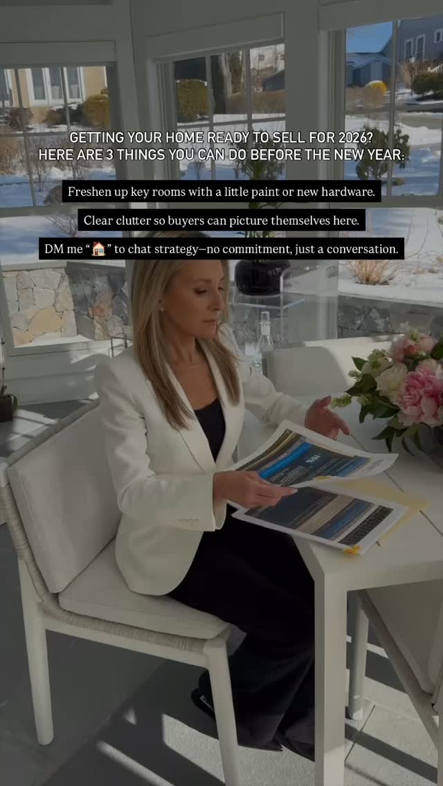 Getting your home ready to sell doesn’t have to wait until January. 🗓️ A few small, strategic steps now can make a big difference when your house hits the market.
Freshen up, declutter, and let’s chat about a plan that works for you - DM me “🏠” and we’ll start the conversation. No pressure, just guidance.
Your 2026 sale starts today!
#homesbyshereen #knowledgerealtor #realestateagent #realestate #coldwellbanker #realestate