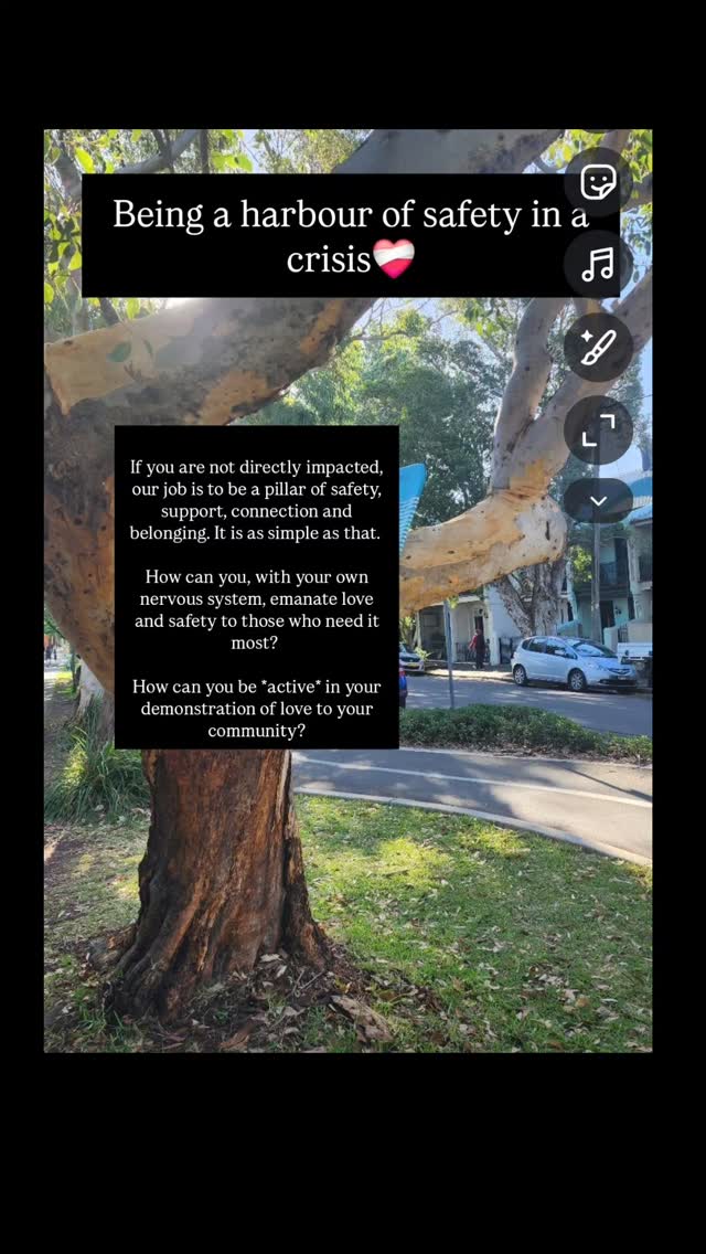 Don't underestimate what your loving presence and simple actions can do in these coming weeks and months ❤️🩹
When in doubt - drop from the 💆♂️ to your 🤍