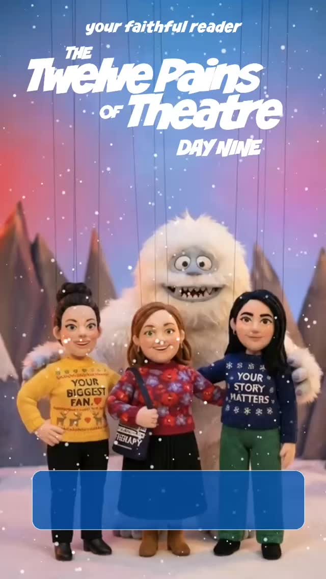 We have made it to Day 9 of “The Twelve Pains of Theater” 🎭
How many non traditional performance spaces have you performed in? Shout out to all the coffee shops, studios, galleries, parks and side walks makimg room for artistsall these years!
As part of our 12 Days of Giving campaign, we’re sharing a new update every day until Dec 14! If you love what we do, head to yourfaithfulreader.com to learn more about us and consider making a tax-deductible donation to support the work and artists who keep our stages alive. 💛
And to our theater fam: we adore you. Any references in this song are pure fun—never intentional, always with love. 💕🎶
#YourFaithfulReader #YourStoryMatters #SupportIndependentTheater #12PainsofChristmas #HappyHolidays