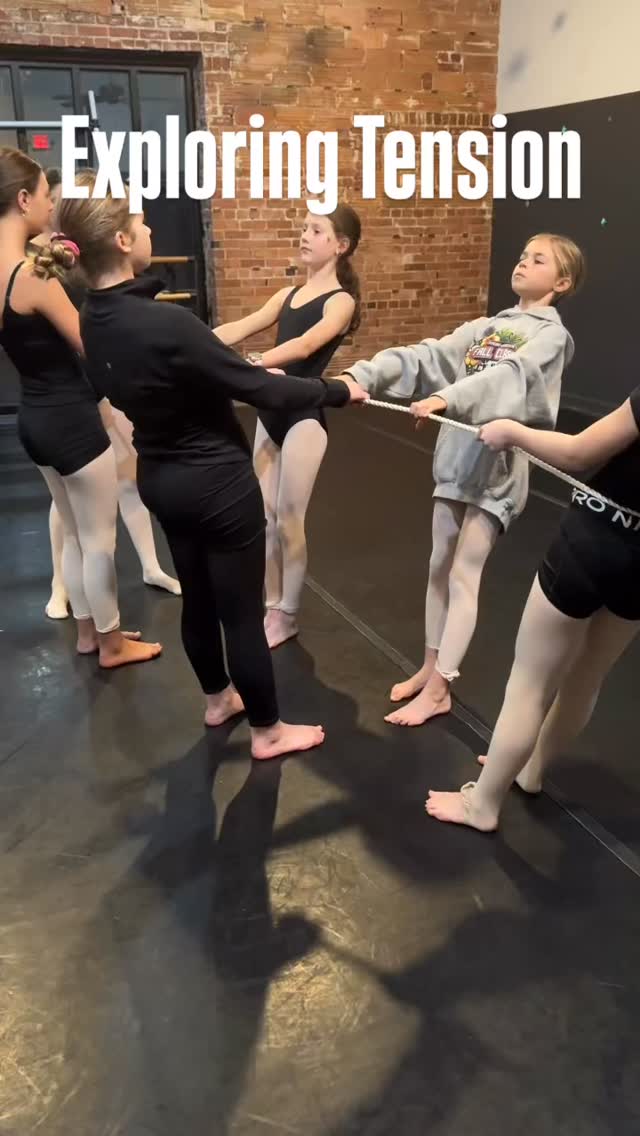 Last week they learned Rockette Choreo and this week they explore tension. Can you say comprehensive training? ✅