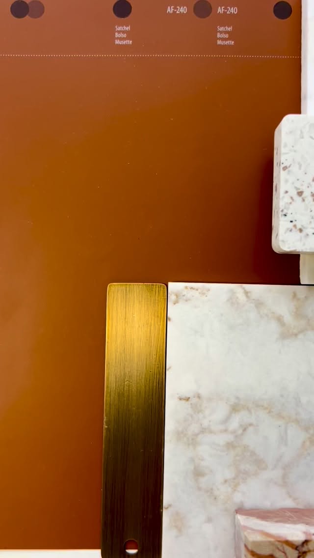 A warm palette for this frigid Monday morning ❄️