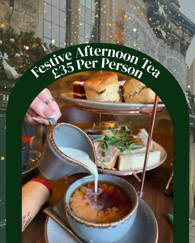 Indulge in a festive afternoon tea at The Old Original Bakewell Pudding Shop🎄✨
Join us for a magical Festive Afternoon Tea, filled with seasonal flavours and indulgent delights. Tuck into a joyful spread of festive sandwiches and irresistible sweet treats, from a mini scone with clotted cream, jam or butter, to dainty petit fours, a classic mince pie, and a rich slice of Christmas cake.
😋 £35pp including your choice of a cosy hot drink or a warming glass of mulled wine.
✨ Make it extra special: add a sparkling Prosecco for £8 or sip on a festive Bakewell Pudding Gin and Tonic for £7.50.
Wrap yourself in the spirit of the season and celebrate with us!
Pre-bookings only, please call 01629 812193🍰✨
#festiveafternoontea #afternoontea #christmastreats #mincepie #christmascake #petitfours #festivetreats #visitpeakdistrict #peakdistrict #derbyshirelife #reflectionsmag #westsidemagazine #derbyshirelifemagazine
