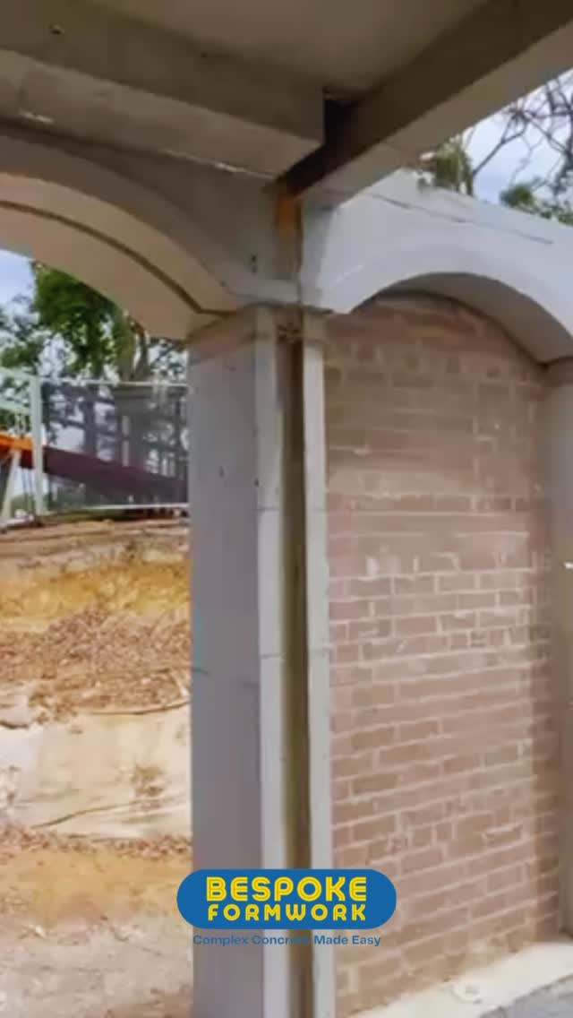 Pleased to share this beautiful completed arch project, built using our custom moulds at Bayview.
#bespokeformwork #architecturalconcrete #customshapedconcrete #Arches #milestonebuilding #campbellarchitecture